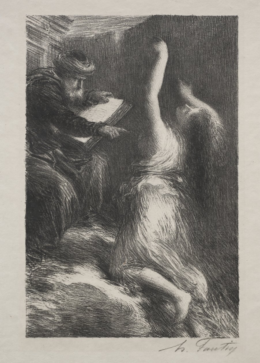 Parsifal, Act II: Evocation of Kundry tekijältä Henri Fantin-Latour