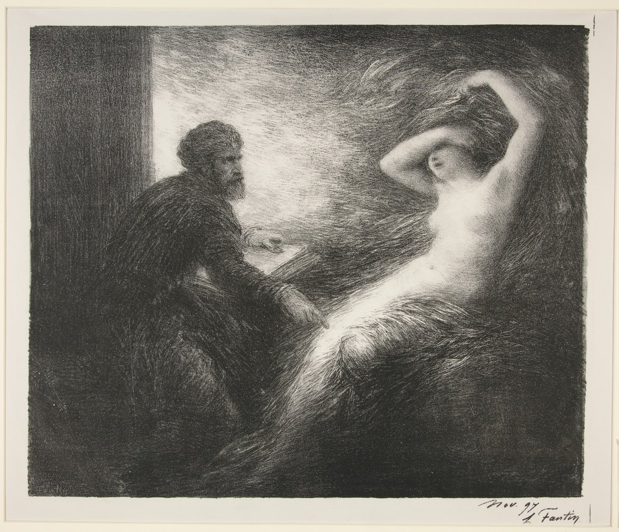 Parsifal: II näytös. Kundryn ilmestyminen tekijältä Henri Fantin-Latour