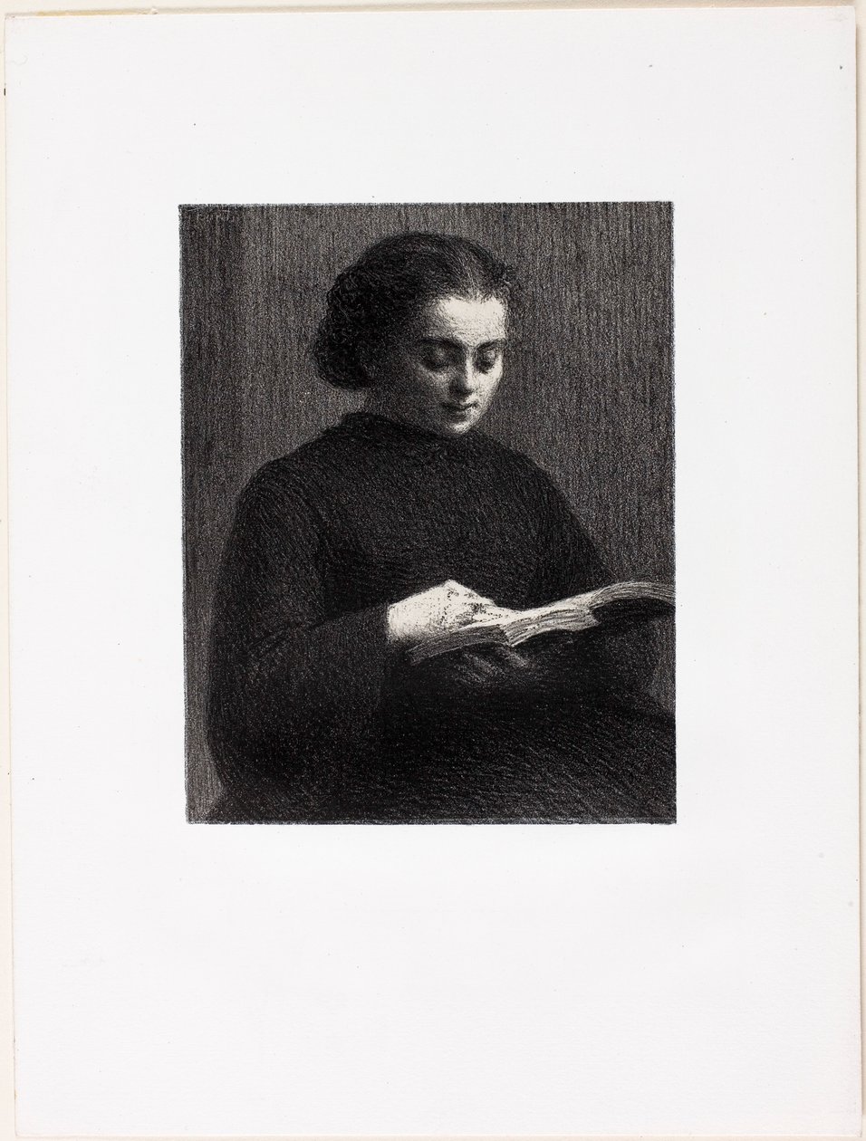 Lukeminen tekijältä Henri Fantin-Latour