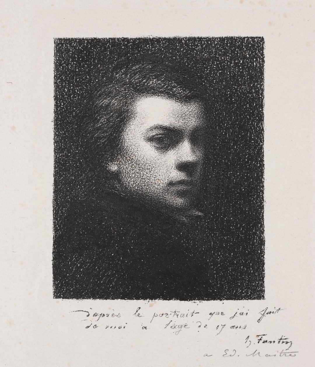 Taiteilija 17-vuotiaana tekijältä Henri Fantin-Latour