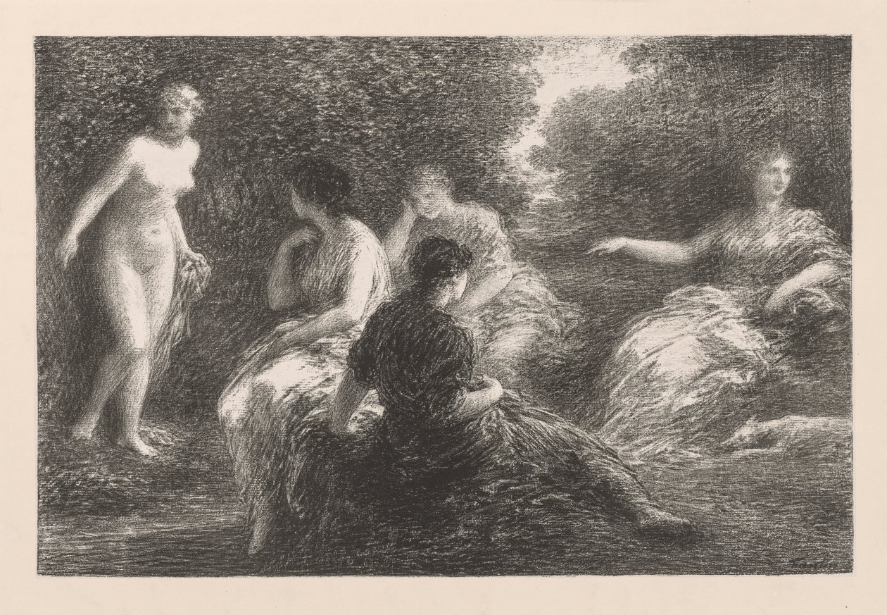 Uimarit tekijältä Henri Fantin-Latour