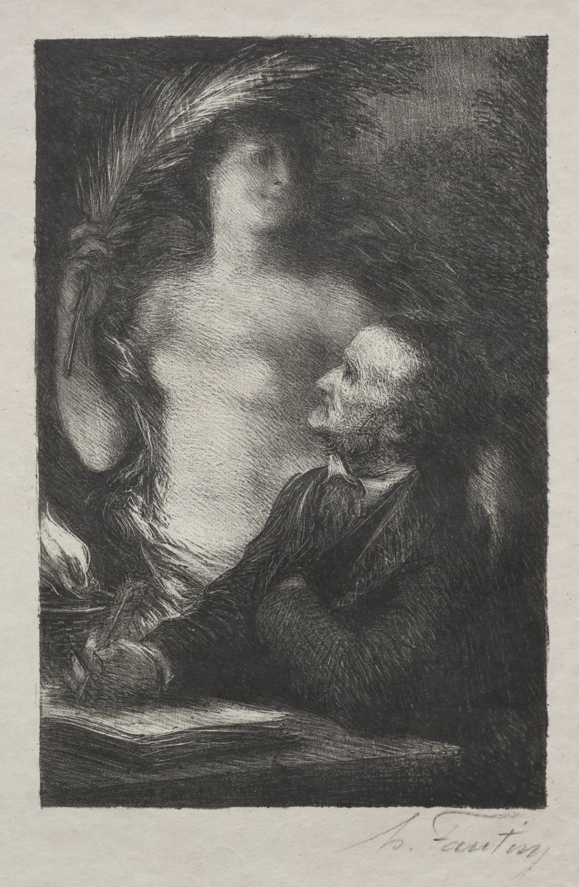 Muse tekijältä Henri Fantin-Latour