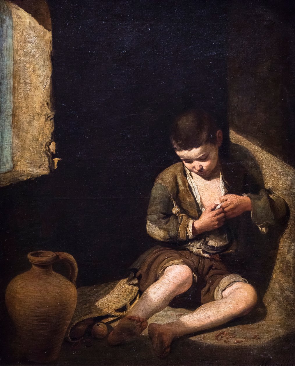 Nuori kerjäläinen Murillon mukaan tekijältä Henri Fantin-Latour