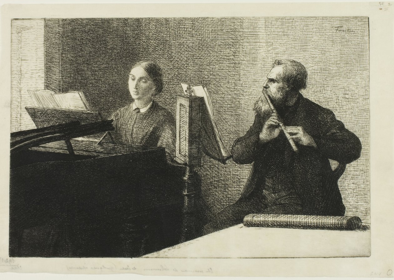 Schumannin pala tekijältä Ignace Henri Jean Fantin Latour