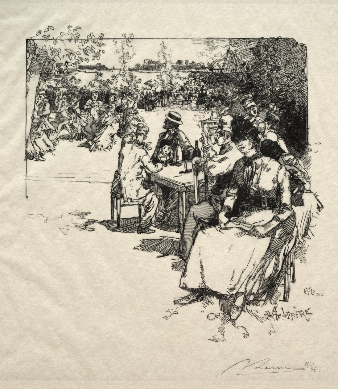 Ball Point du Jourissa tekijältä Ignace Henri Jean Fantin Latour