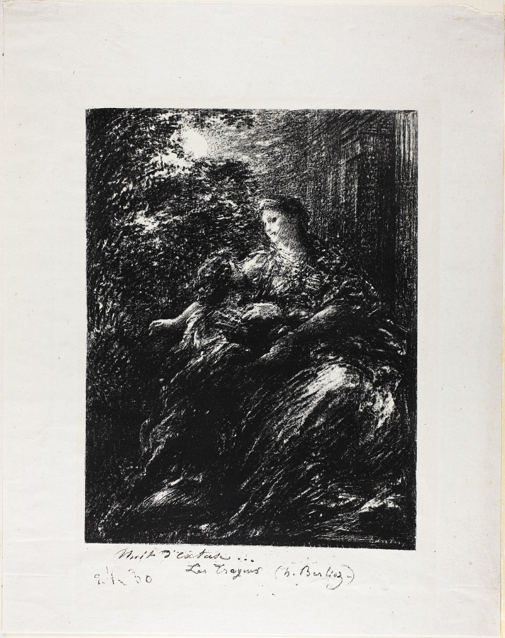 Troijalaisten duetto, kuudes levy tekijältä Ignace Henri Jean Fantin Latour