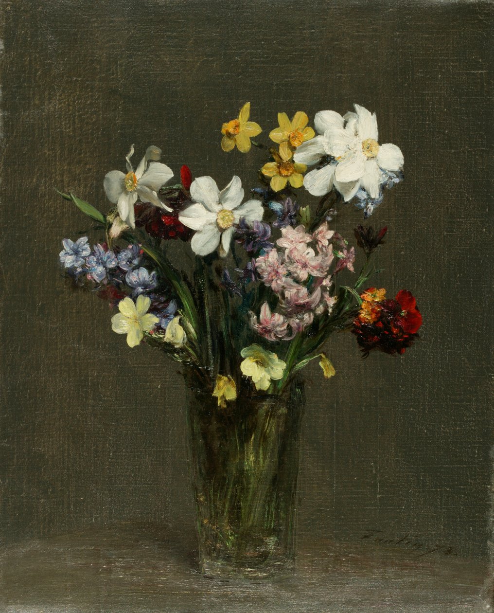 Kukkia Maljakossa tekijältä Henri Fantin Latour