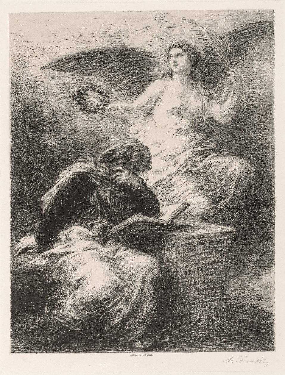 Kunnia tekijältä Ignace Henri Jean Fantin Latour