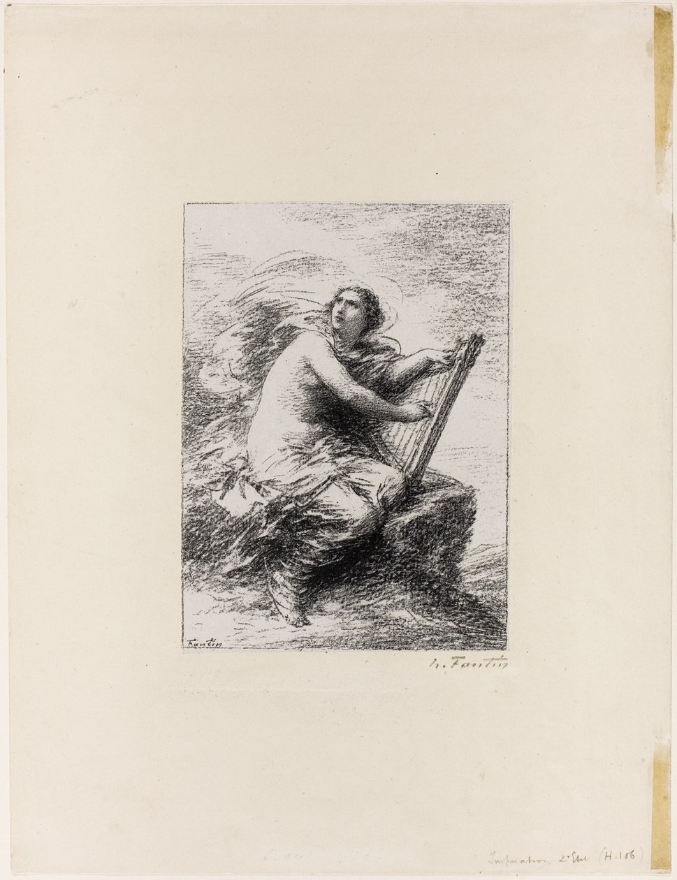 Inspiraatiota, ensimmäinen levy tekijältä Ignace Henri Jean Fantin Latour