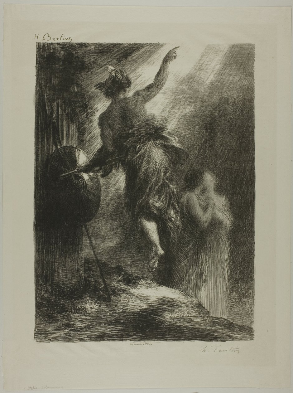 Italia! tekijältä Ignace Henri Jean Fantin Latour