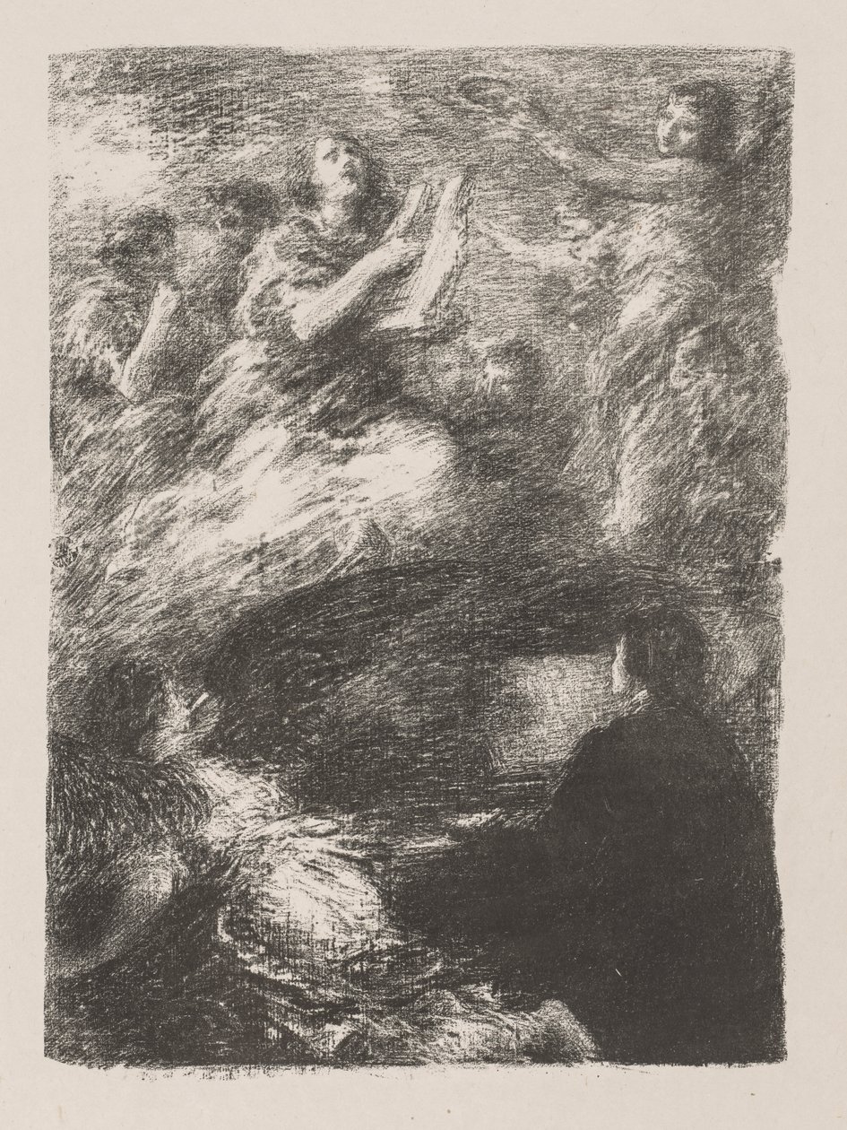 Robert Schumannin viimeinen teema tekijältä Ignace Henri Jean Fantin Latour