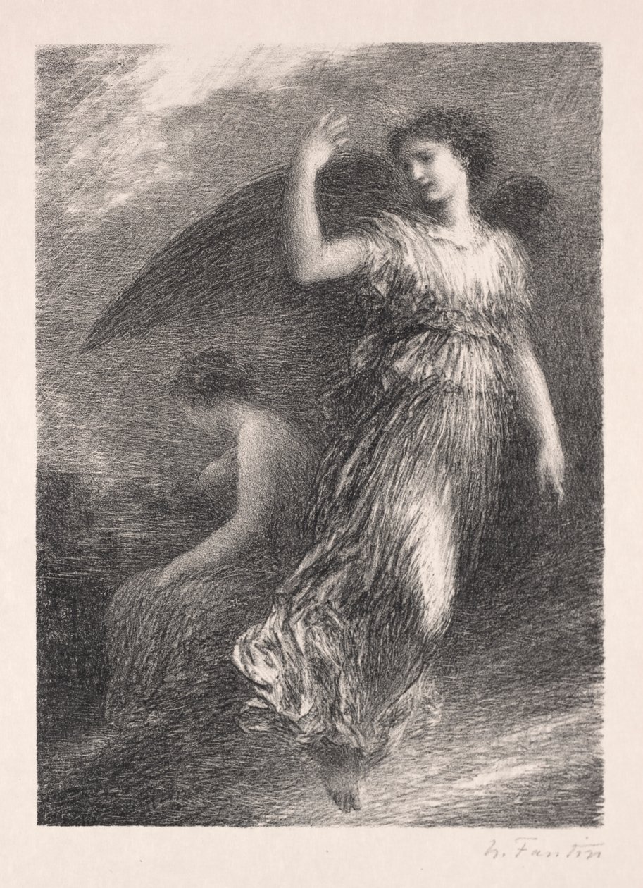 Paradise and the Peri - debyytti tekijältä Ignace Henri Jean Fantin Latour
