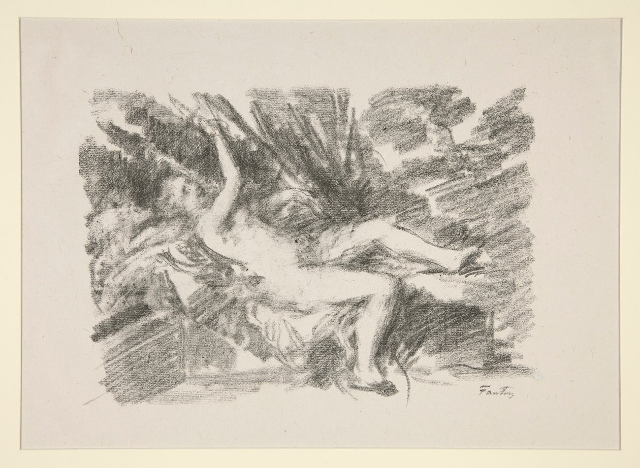 Herääminen tekijältä Ignace Henri Jean Fantin Latour