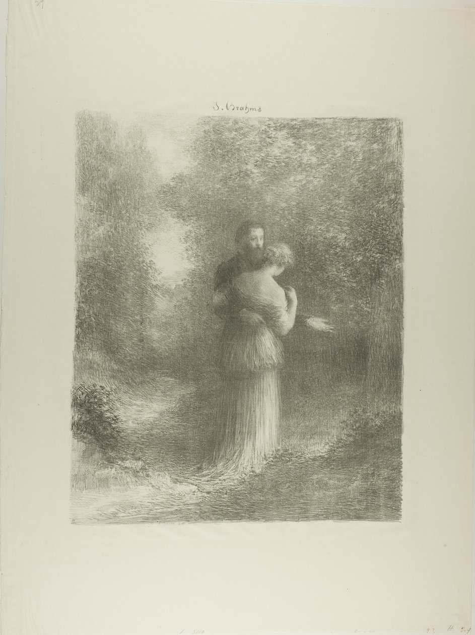 Rakkausrunot, ensimmäinen levy tekijältä Ignace Henri Jean Fantin Latour