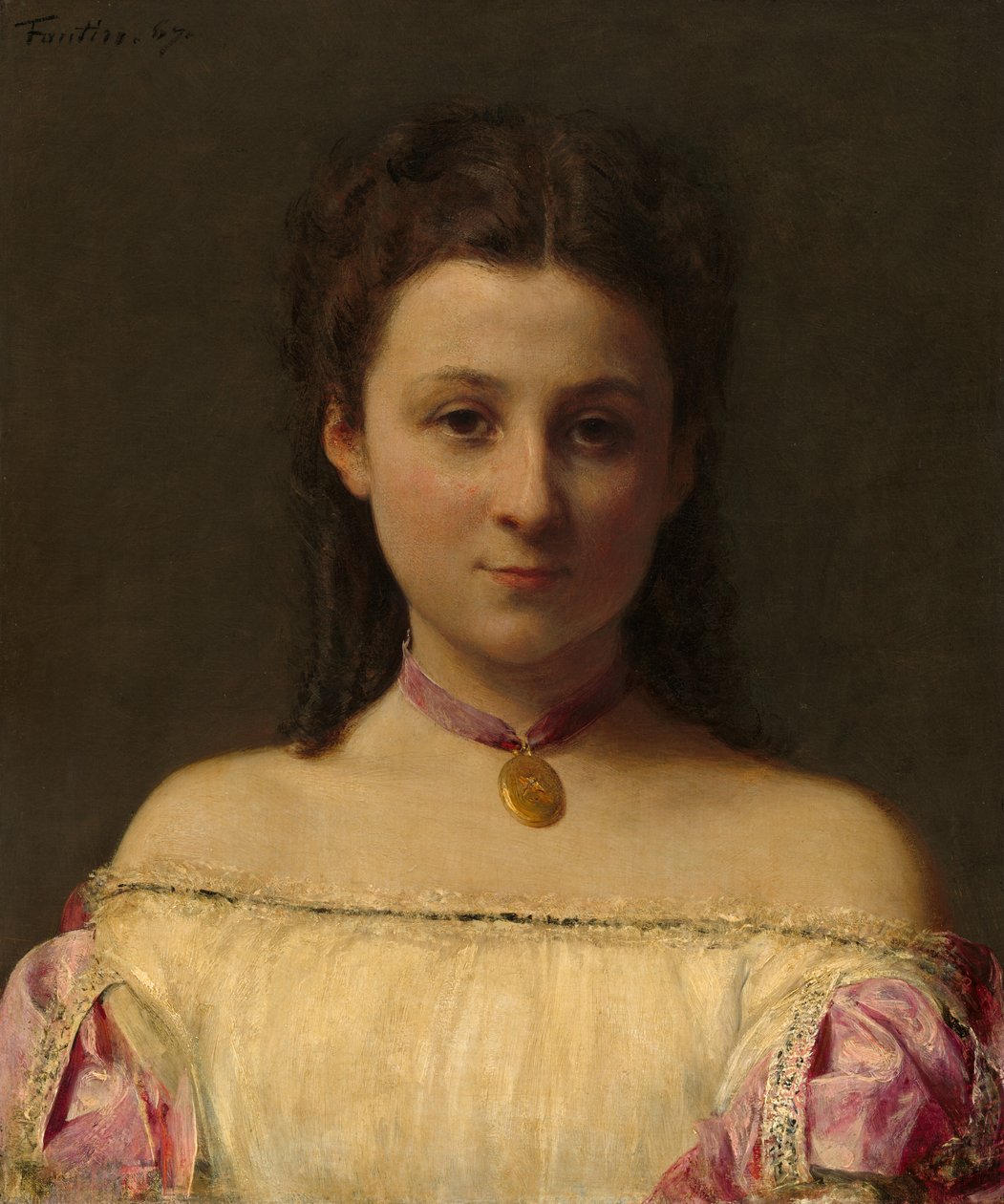 Neiti de Fitz-James tekijältä Ignace Henri Jean Fantin Latour