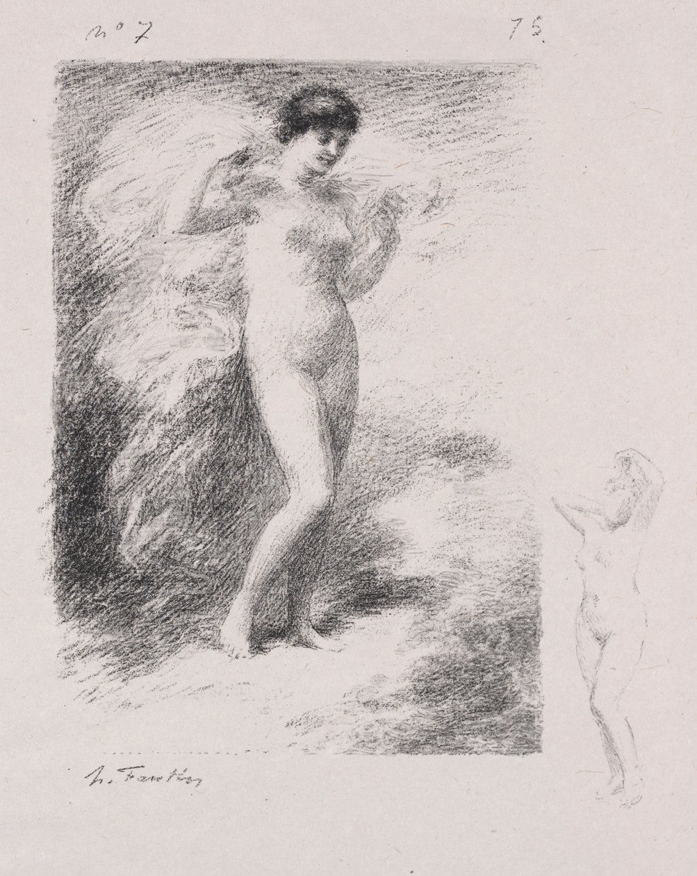 Neere tekijältä Ignace Henri Jean Fantin Latour