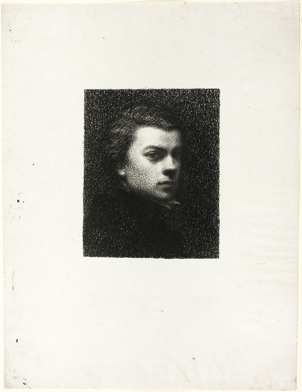 Seitsemäntoista ikäisen taiteilijan muotokuva tekijältä Ignace Henri Jean Fantin Latour