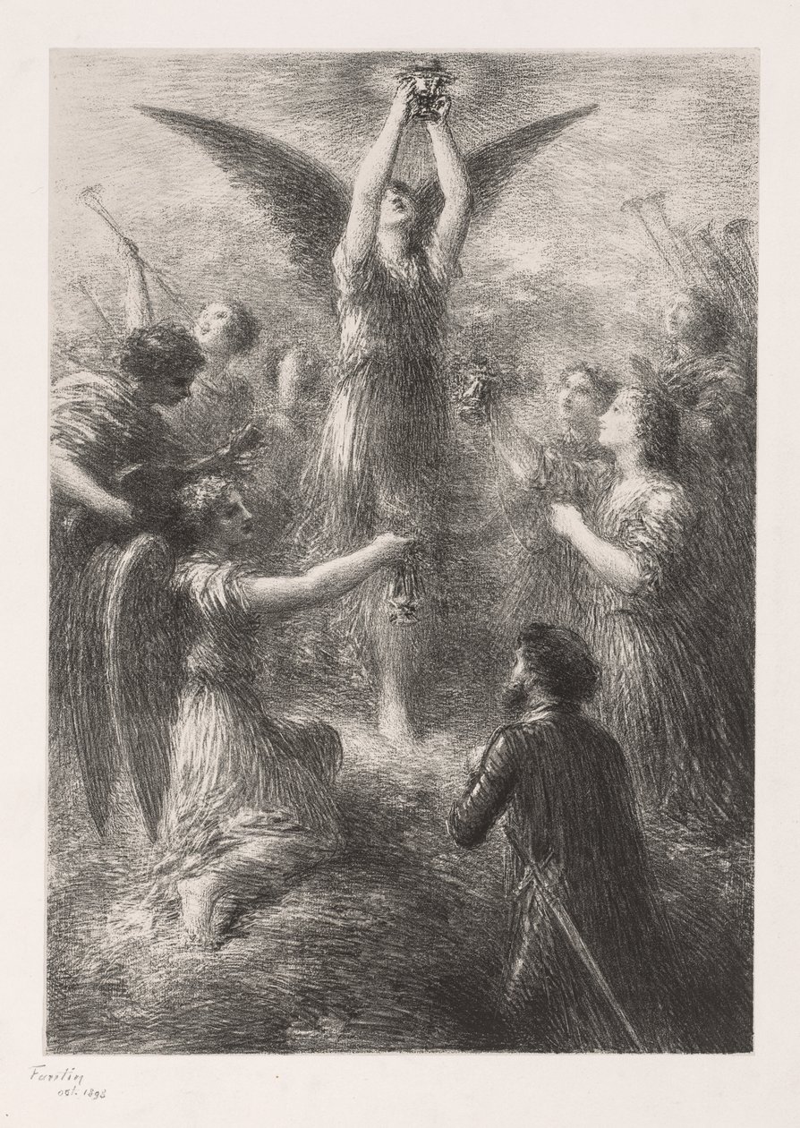 Alkusoitto Lohengrinille tekijältä Ignace Henri Jean Fantin Latour