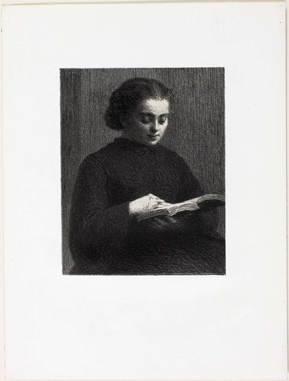 Lukeminen tekijältä Ignace Henri Jean Fantin Latour