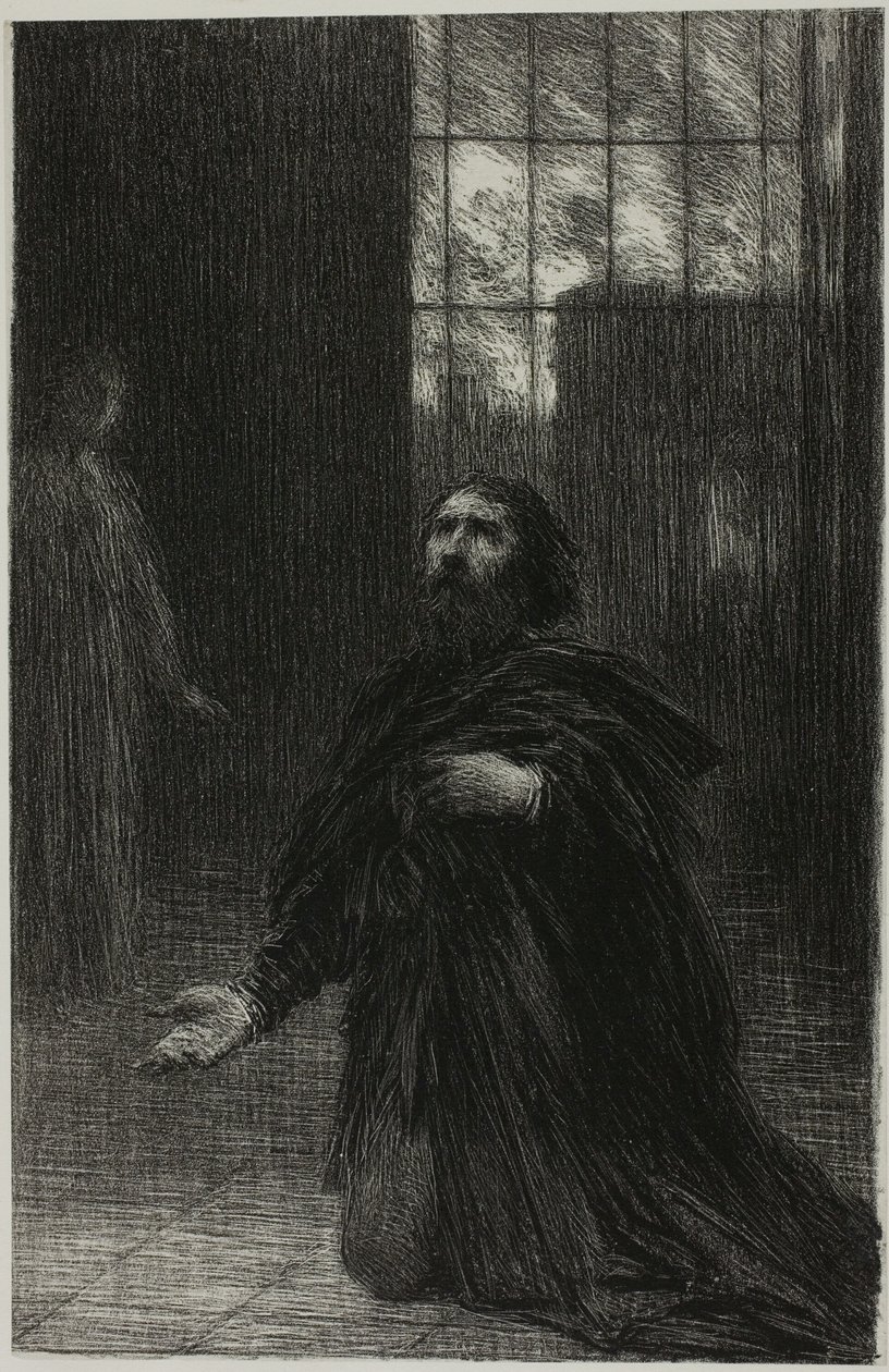 Rienzi, V näytös: Rienzin rukous tekijältä Henri Fantin Latour
