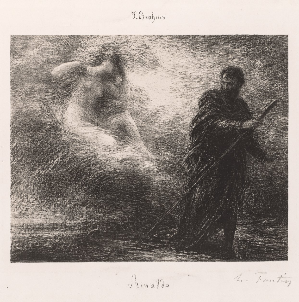Rinaldo tekijältä Ignace Henri Jean Fantin Latour
