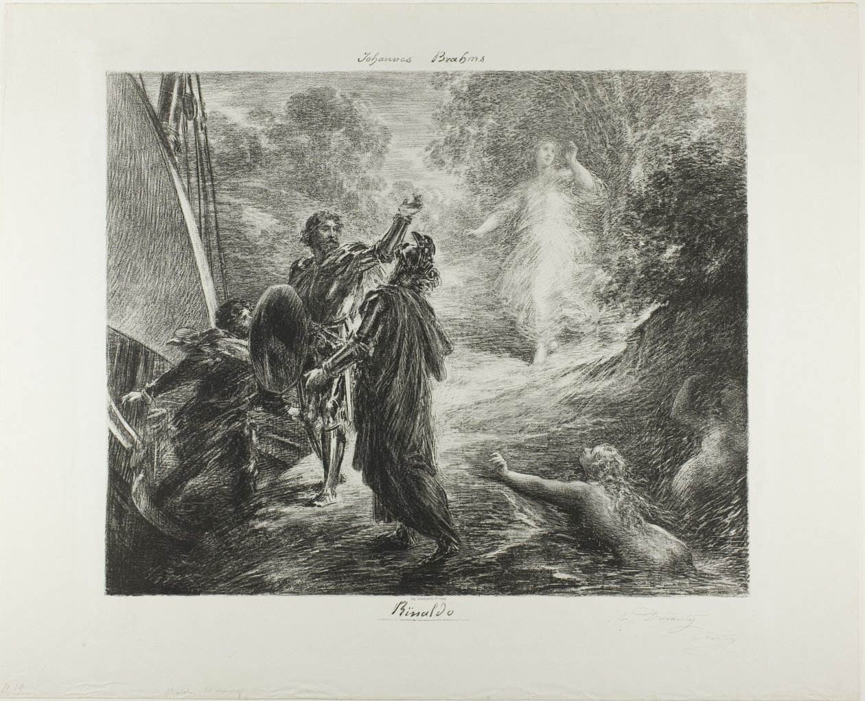 Rinaldo tekijältä Ignace Henri Jean Fantin Latour