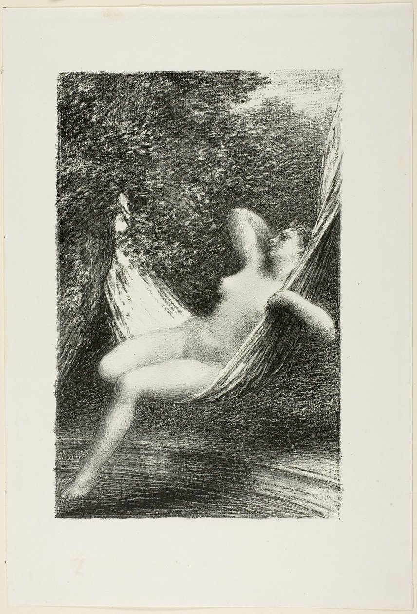 Sara la banyista tekijältä Ignace Henri Jean Fantin Latour