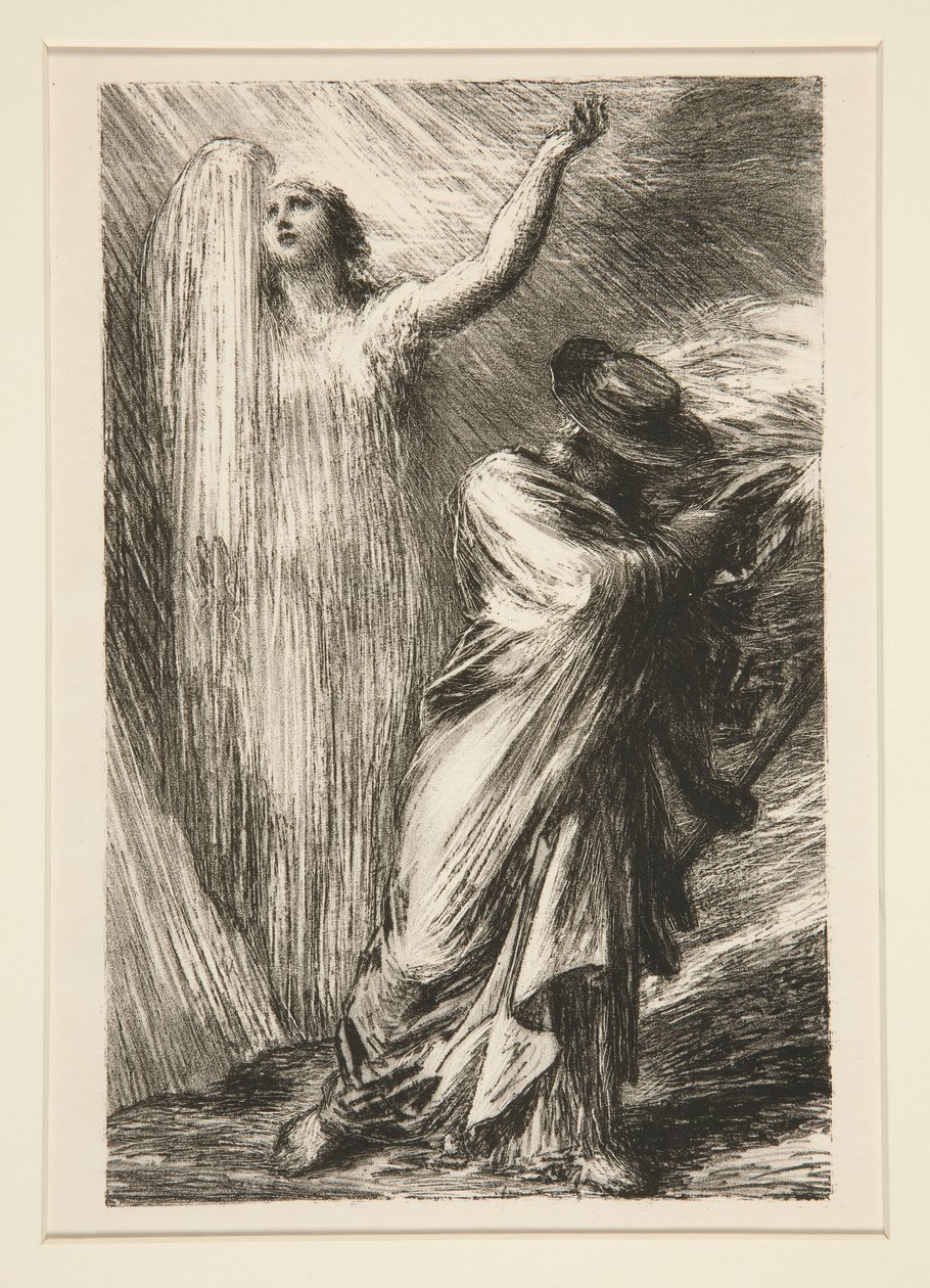 Siegfried: näyttelijä II, ?kutsuma d tekijältä Ignace Henri Jean Fantin Latour