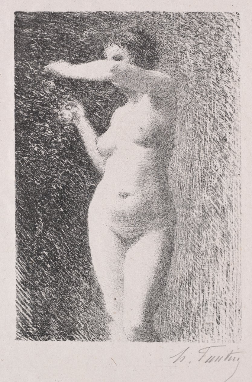 Opiskelu Eevalle tekijältä Ignace Henri Jean Fantin Latour