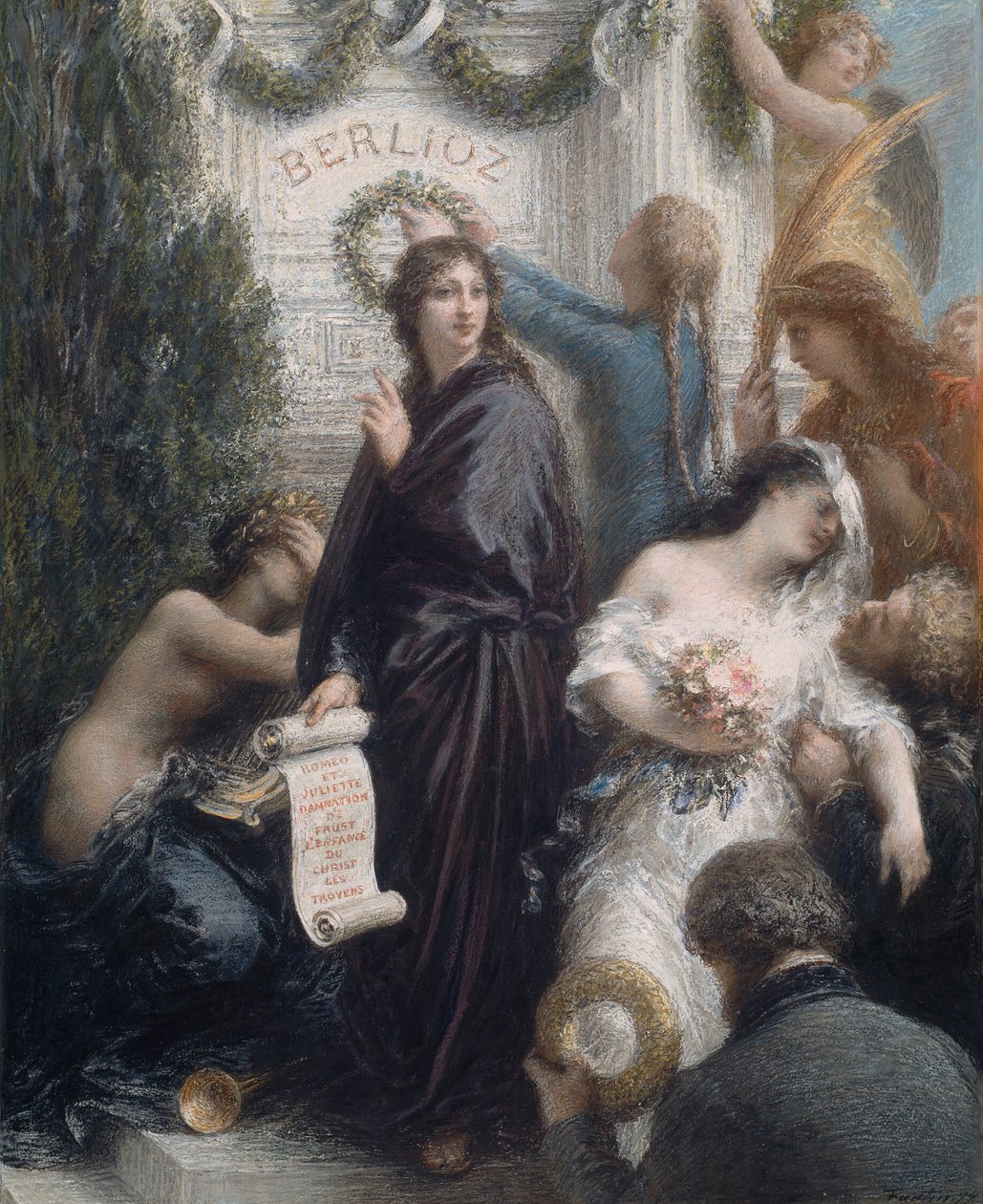 Vuosipäivä (kunnianosoitus Hector Berliozille) tekijältä Henri Fantin Latour