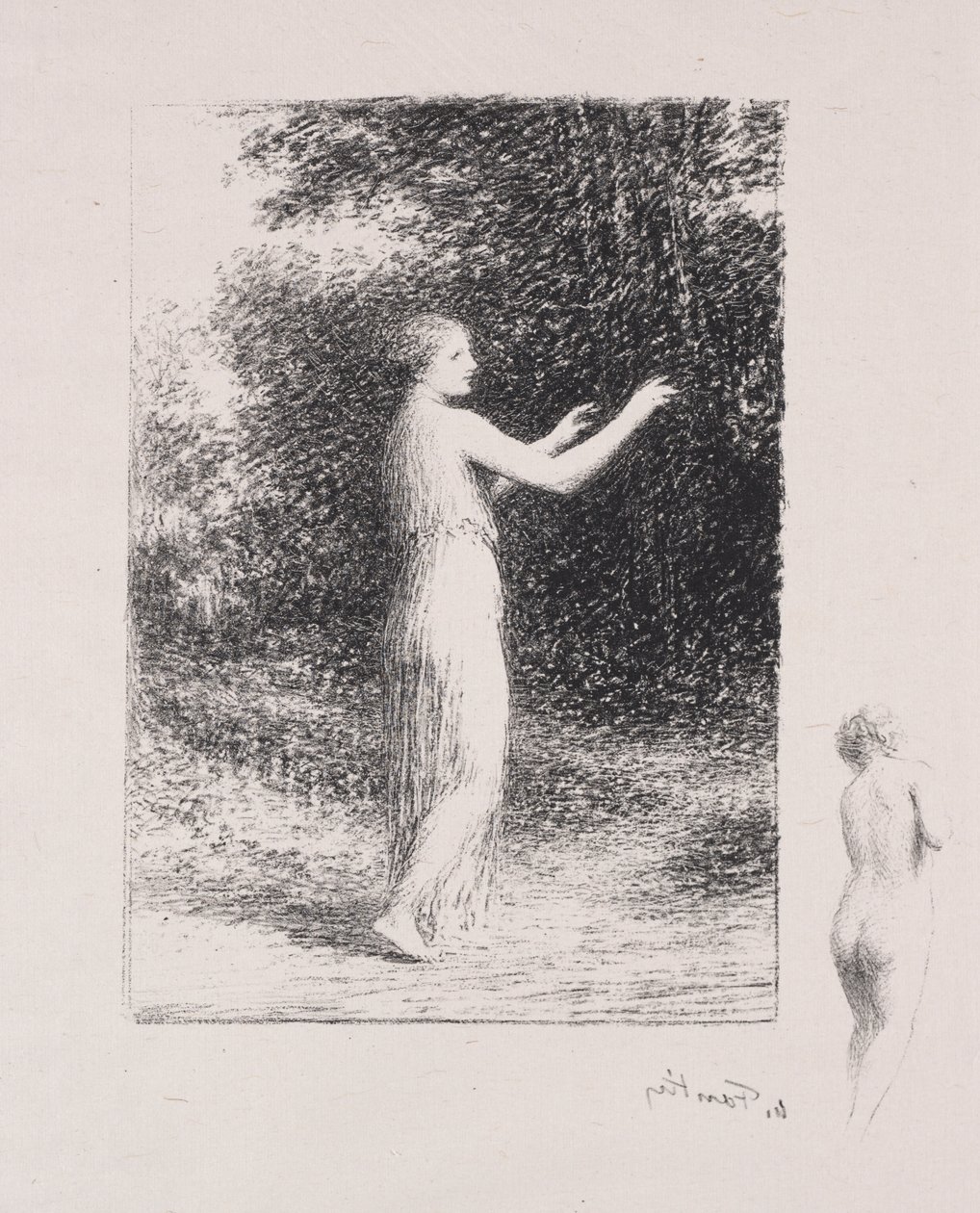 Kerjäläinen tekijältä Ignace Henri Jean Fantin Latour