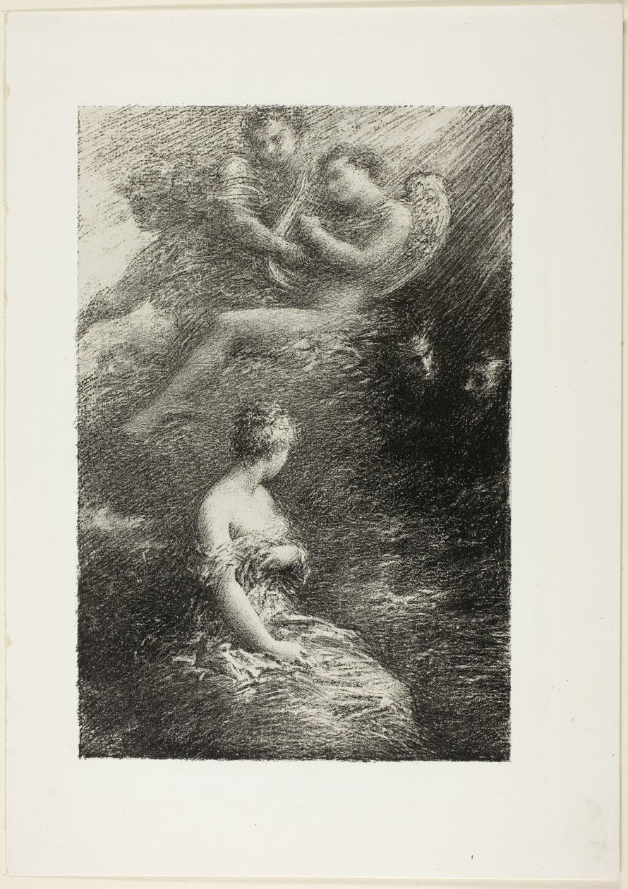 Faustin tuomio: Margueriten ilmestyminen tekijältä Ignace Henri Jean Fantin Latour