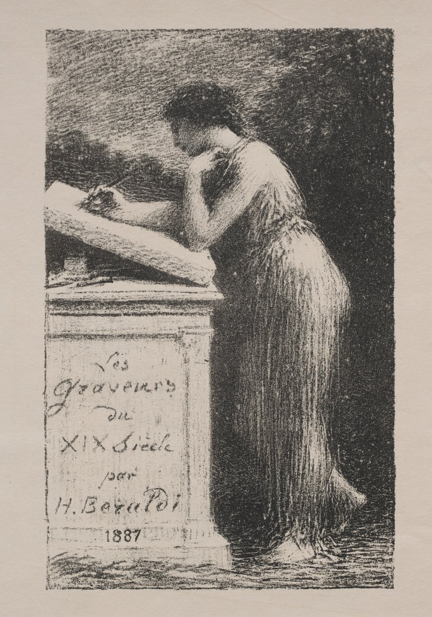 Litografia tekijältä Ignace Henri Jean Fantin Latour