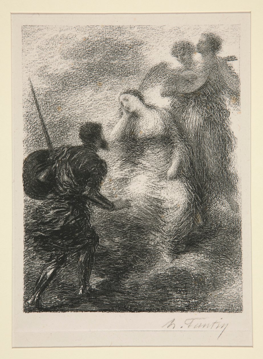 Visio Oberonista tekijältä Ignace Henri Jean Fantin Latour