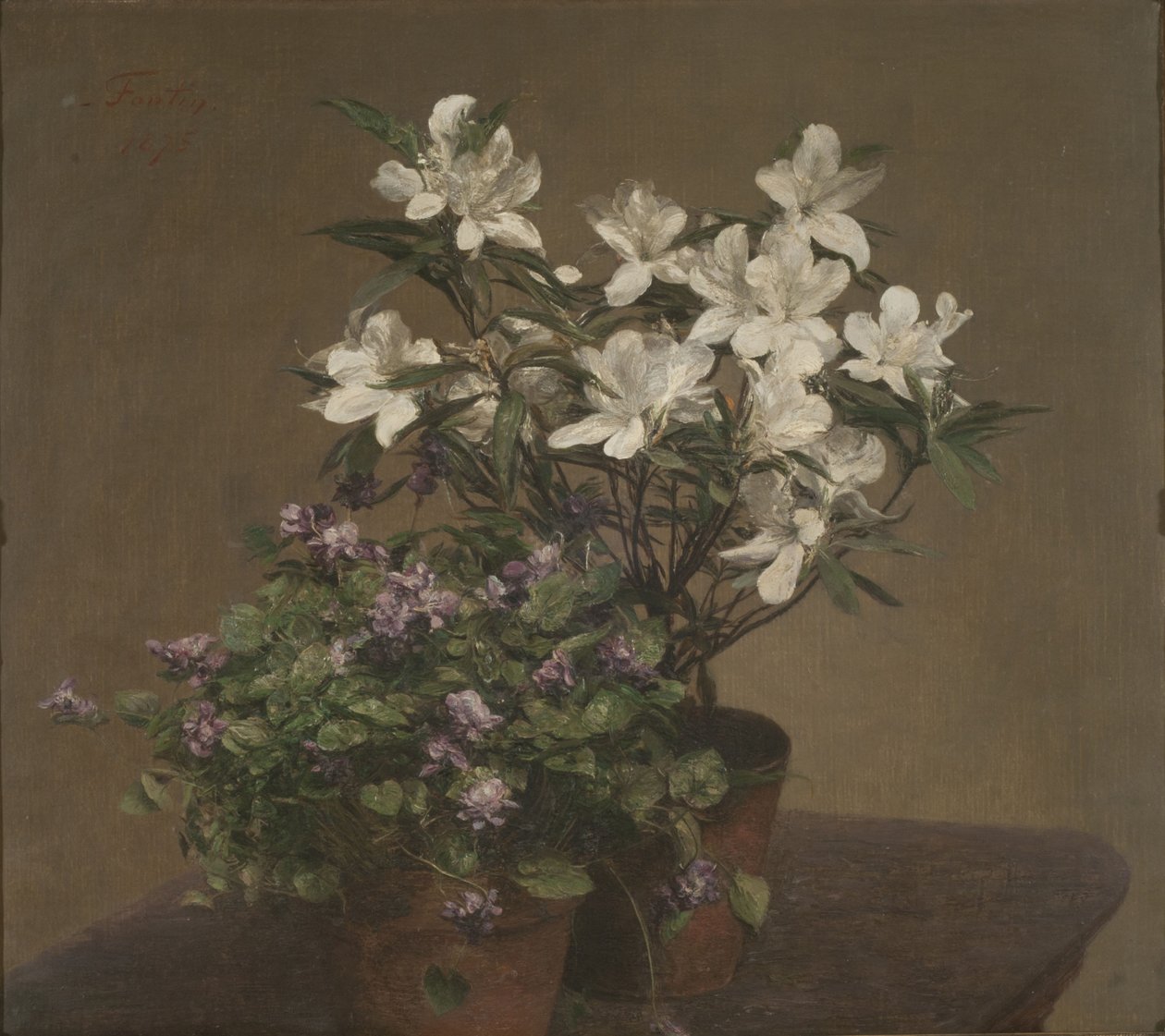 orvokit ja atsaleat tekijältä Henri Fantin Latour