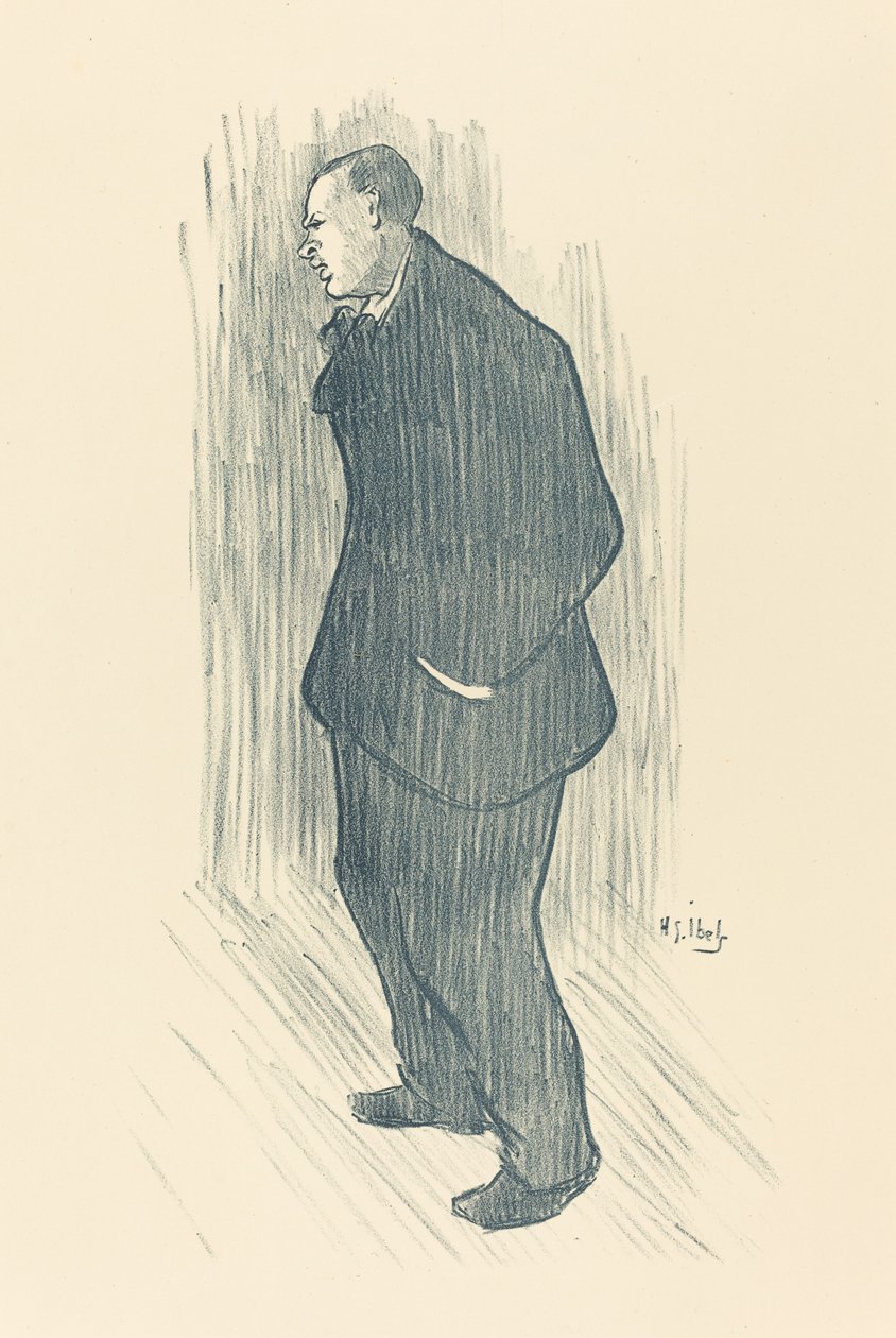 Näyttelijä tekijältä Henri Gabriel Ibels