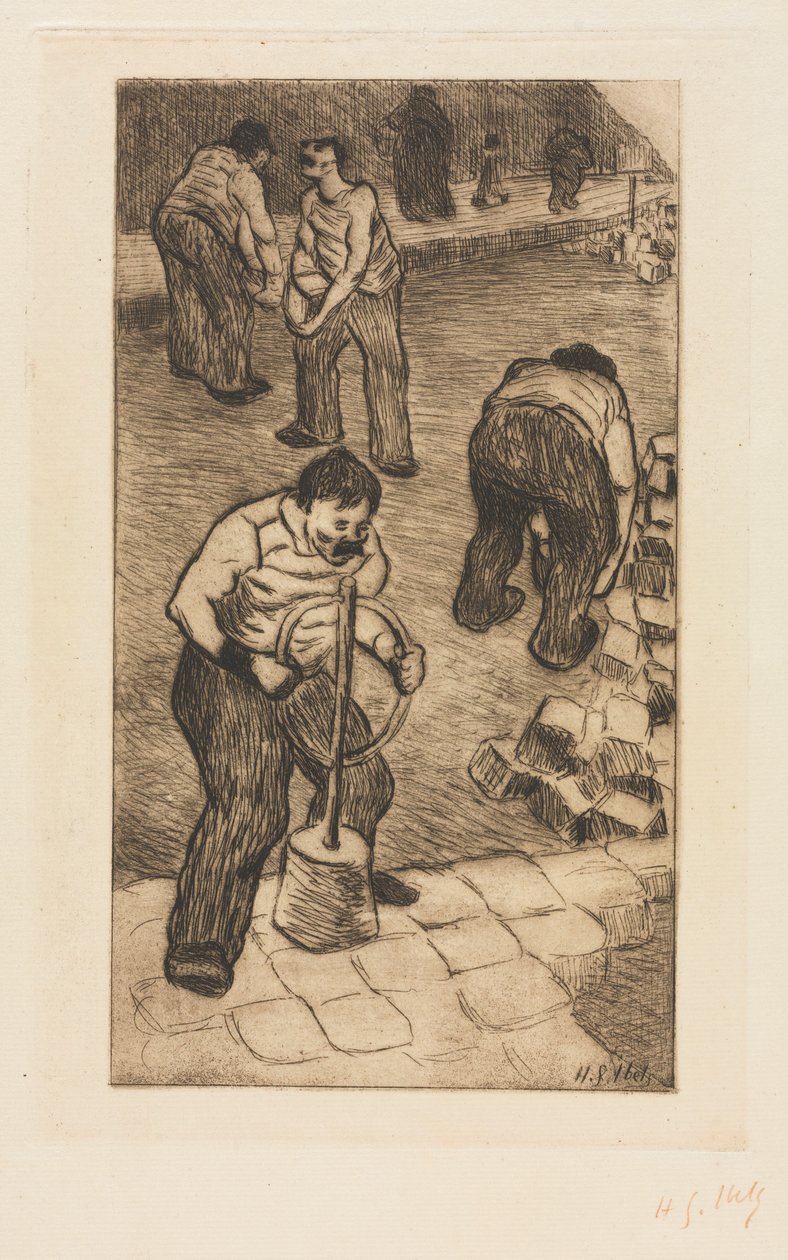 Street Pavers tekijältä Henri Gabriel Ibels