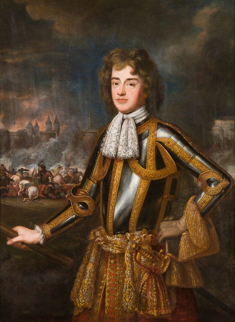 Henri Gascar - Liechtensteinin prinssi Philipp Erasmuksen muotokuva (1664-1704) tekijältä Henri Gascar