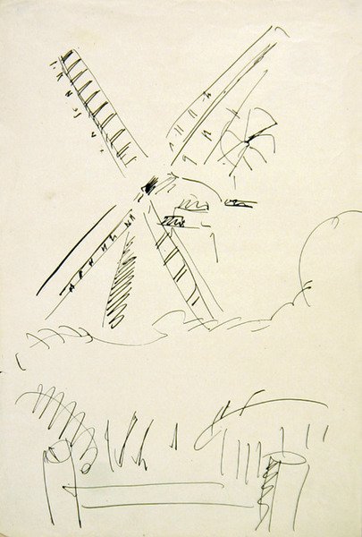 Tuulimylly tekijältä Henri Gaudier Brzeska