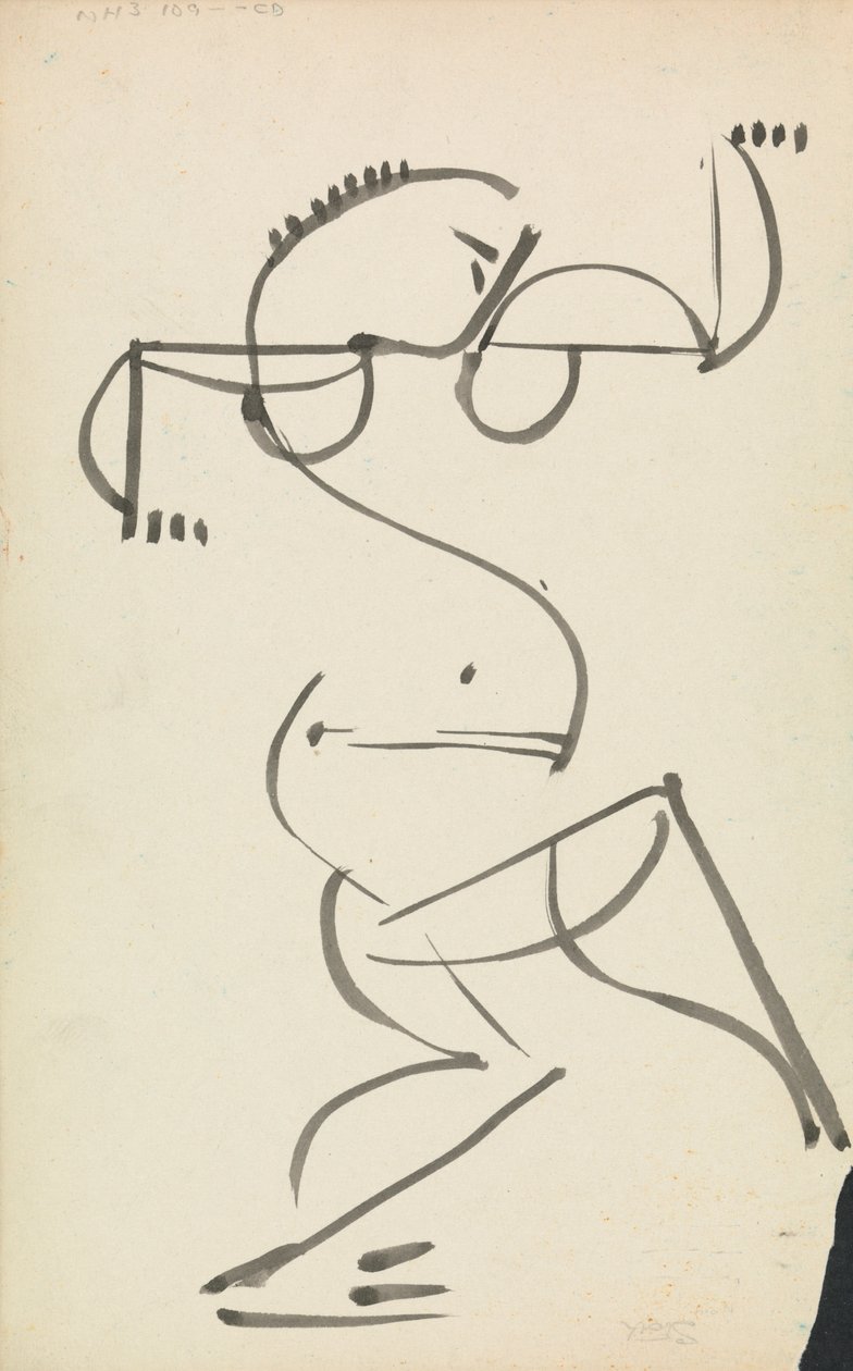 Tanssiva figuuri tekijältä Henri Gaudier Brzeska