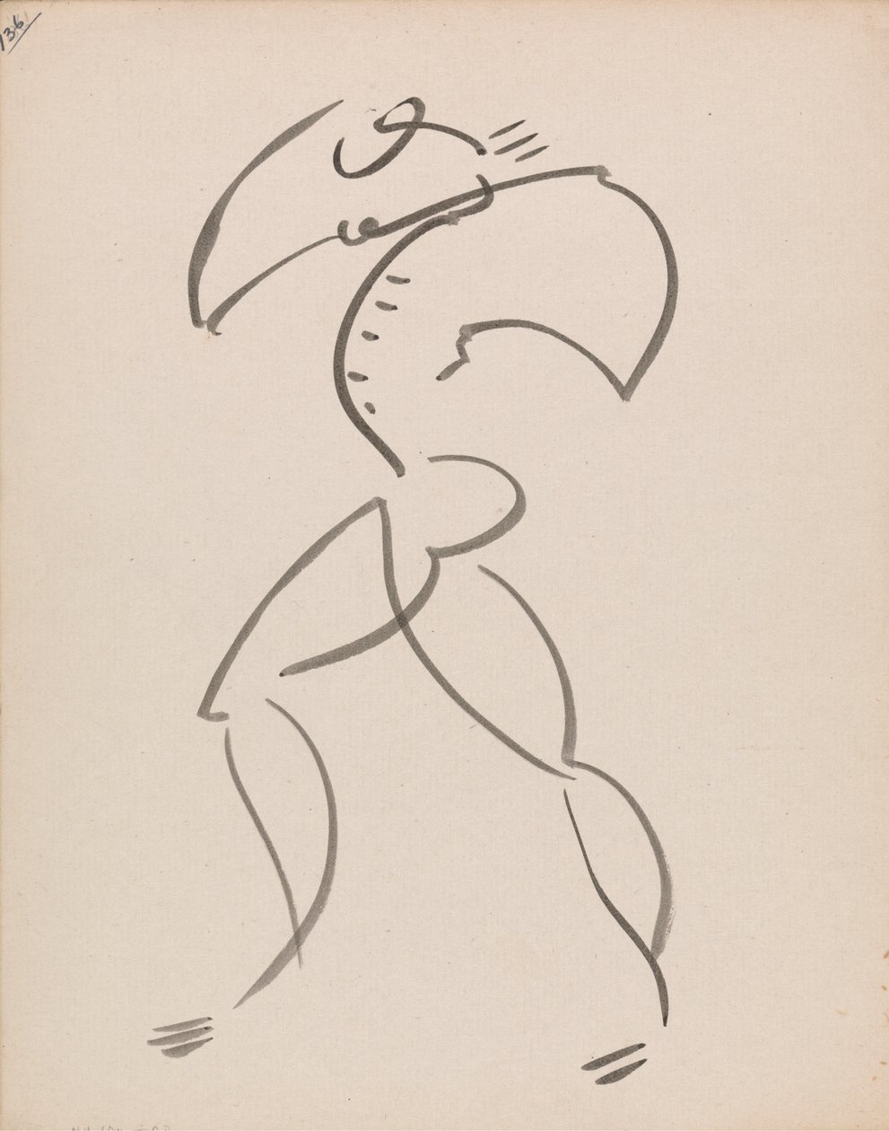 Tanssiva figuuri tekijältä Henri Gaudier Brzeska