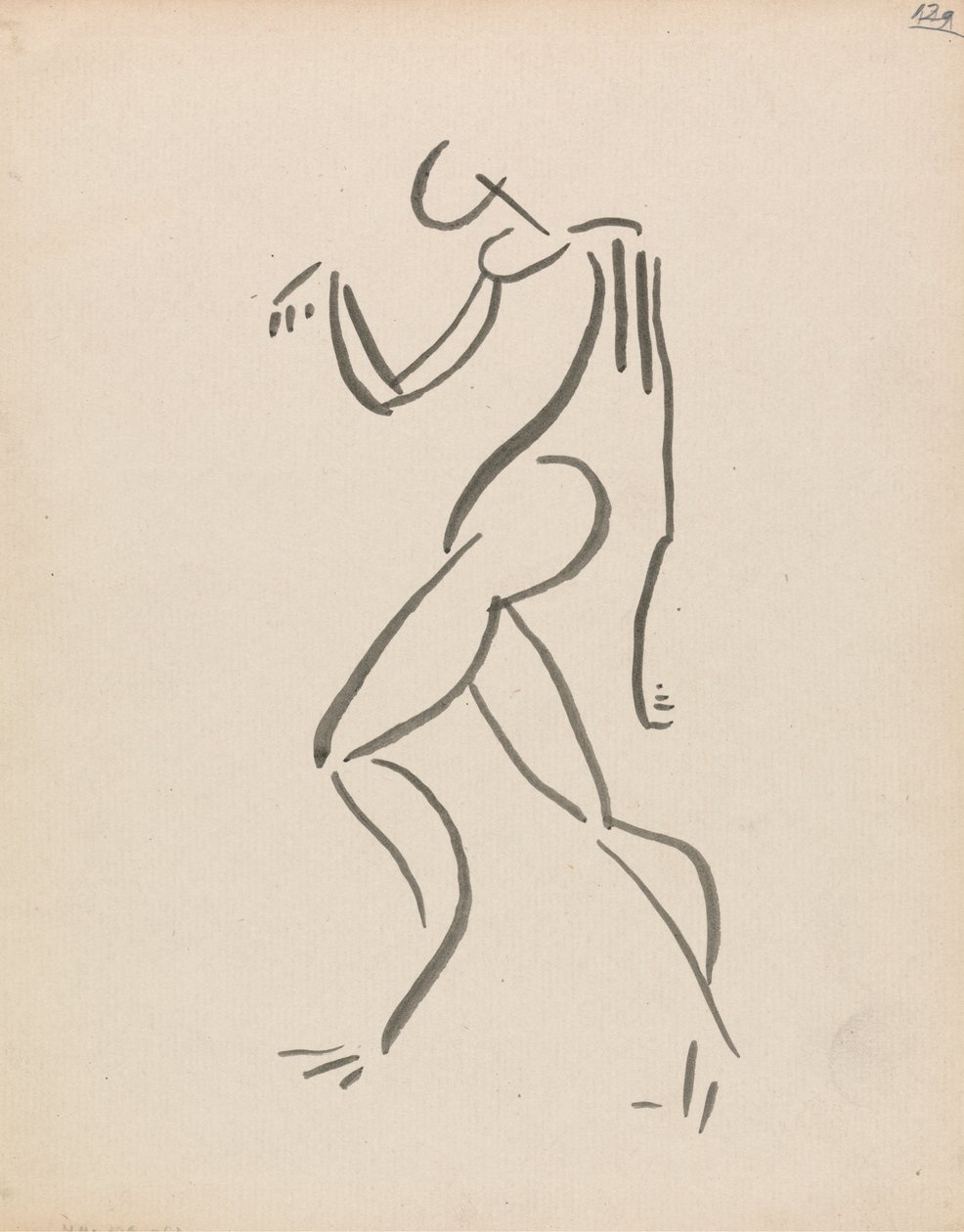 Tanssiva figuuri tekijältä Henri Gaudier Brzeska