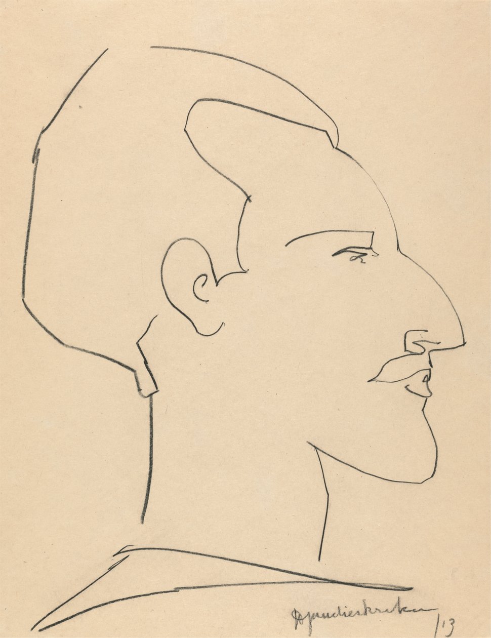 Horatius Brodsky tekijältä Henri Gaudier Brzeska