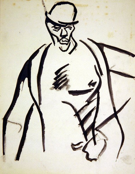 Mies Bowler Hatissa tekijältä Henri Gaudier Brzeska