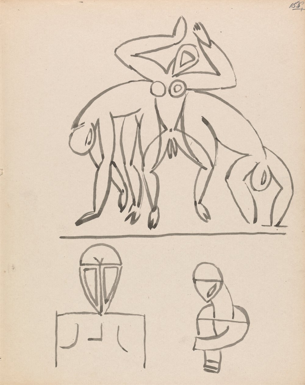 Yhdeksänkuviotutkimukset tekijältä Henri Gaudier Brzeska