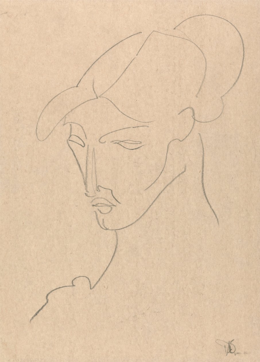 Naisen muotokuva tekijältä Henri Gaudier Brzeska