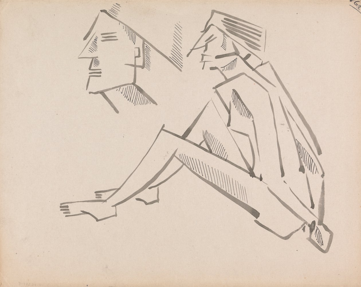 Kaksi kuviotutkimusta tekijältä Henri Gaudier Brzeska