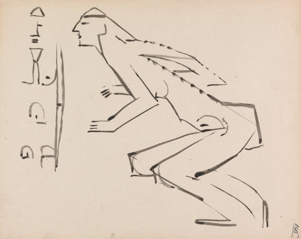 Kaksi tutkimusta veistokselle tekijältä Henri Gaudier Brzeska