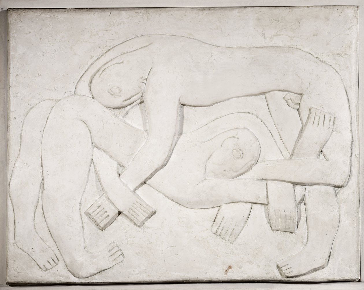 Wrestlers, 1914; 1965 tekijältä Henri Gaudier Brzeska