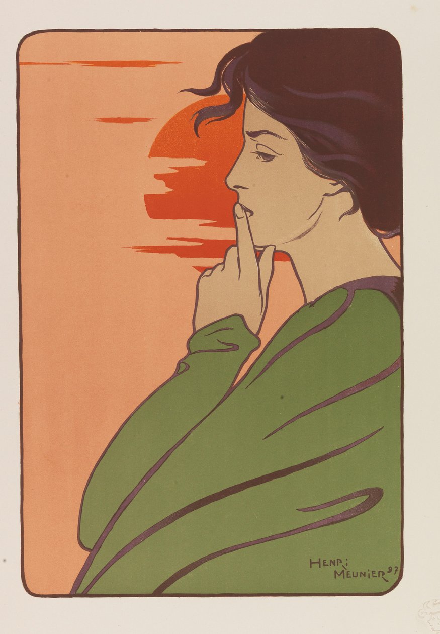 Hiljaisuuden tunti Hiljaisuuden tunti, 1897. tekijältä Henri Georges Meunier